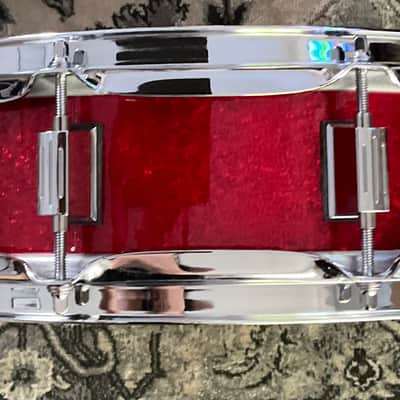 Ludwig Legacy Classic 4 x 14” Snare Drum Red Sparkle image 2