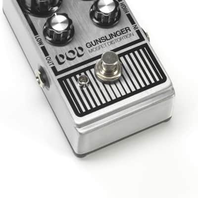 Mint Digitech DOD-GUNSLINGER MOSFET Distortion Pedal  - NEW image 6