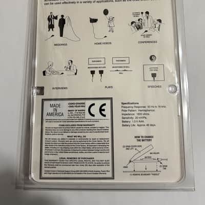 Crown Sound Grabber II PZM Microphone - Unused in Original Packaging image 2