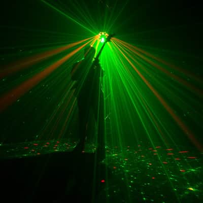 Chauvet DJ Swarm Wash FX ILS 4-in-1 LED DJ light + Haze in a can image 6