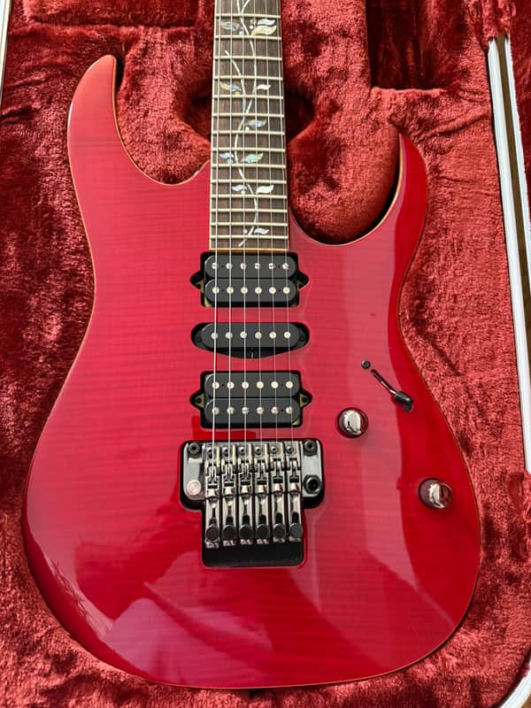 Ibanez RG8570Z-RS J. Custom with Ebony Fretboard 2019 - 2022 - Red Spinel image 1