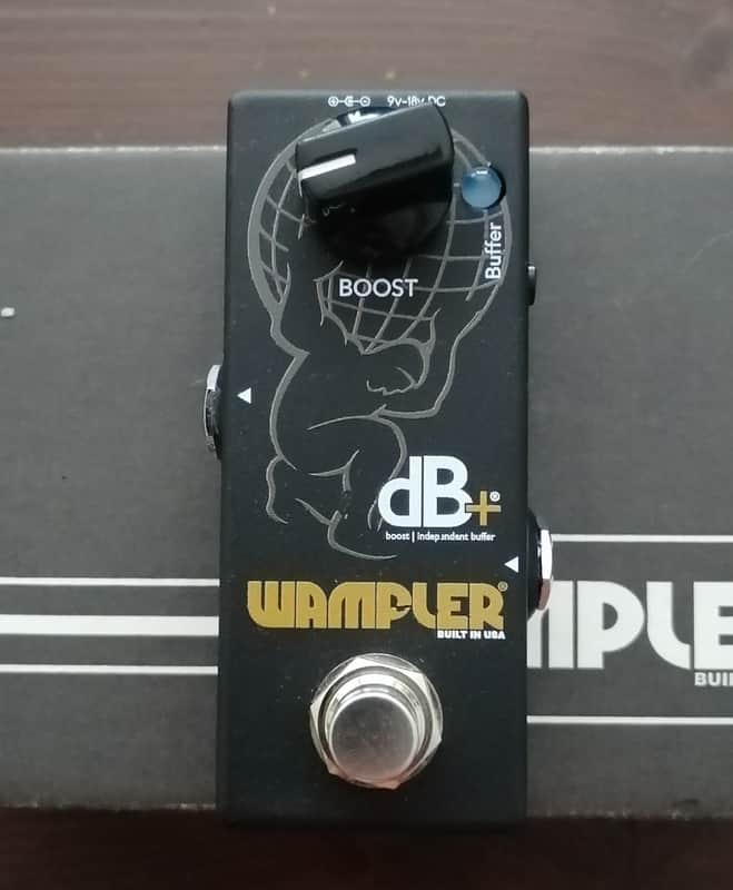 Wampler dB+ Decibel Plus Boost 2010s - Black image 1