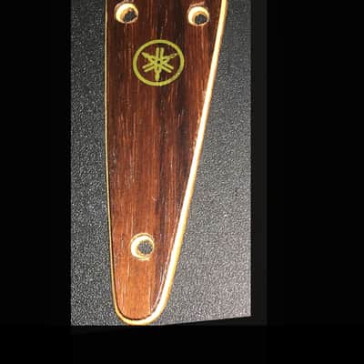 Vintage Yamaha Acoustic Guitar Truss Rod Cover Natural Wood image 3
