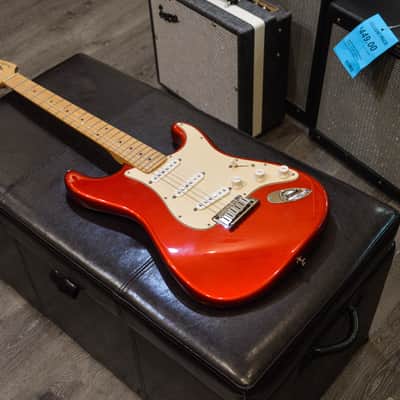 Fender 50th Anniversary American Series Stratocaster with Maple Fretboard 2004 - Chrome Red image 10