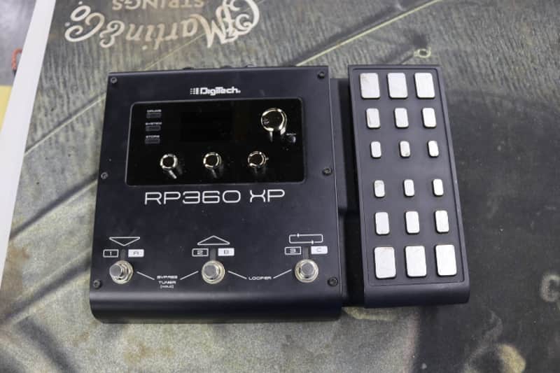 DigiTech RPX360XPV-01 Guitar Multi-Effect Pedal 2010s - Black image 1