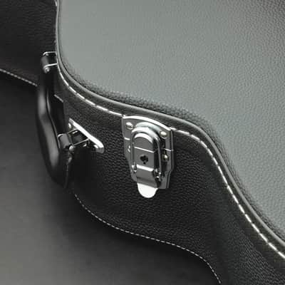 Lindo Neptune V2 Bass Guitar Hard Case | Plush Lined | Lockable - Black (Guitar Not Included) image 4