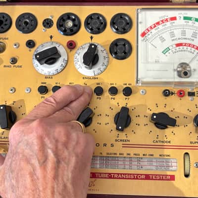 GE 12AX7WA Vacuum Tube Circa-1960s-1970s-Glass image 3