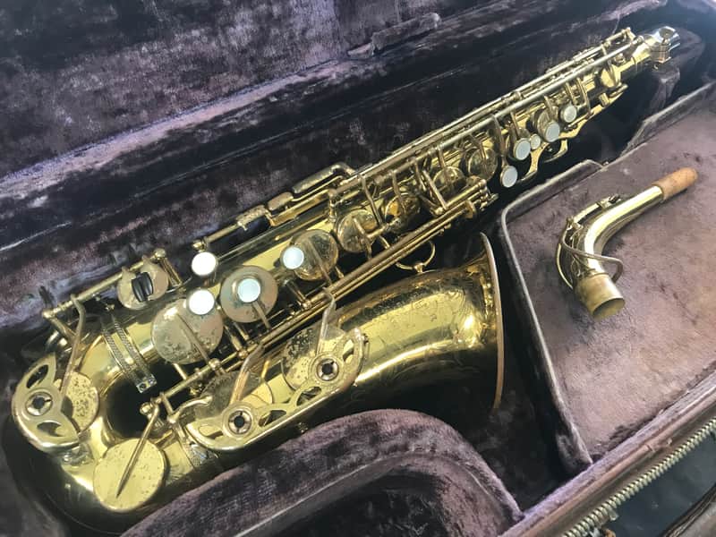 Selmer Super Balanced Action Professional Alto Saxophone 1952 - Lacquer image 1