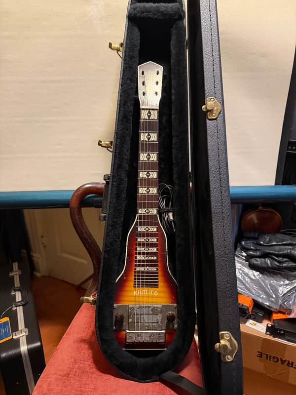 Kamico Vintage lap steel guitar 50s - Sunburst image 1