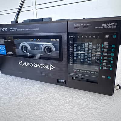 Sony WA-8000 FM/MW/SW 9 Band Cassette Corder 1987 - excellent image 10