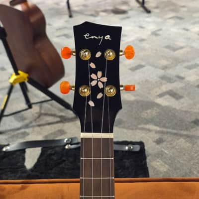 Used Enya Cherry Blossom Tenor Ukulele - Solid Mahogany image 5
