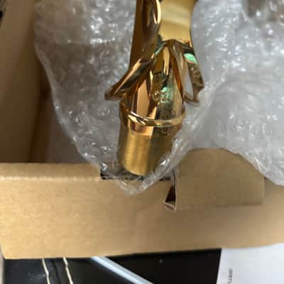 Yamaha G1 Gold Alto Saxophone Neck 2010s - Gold image 1