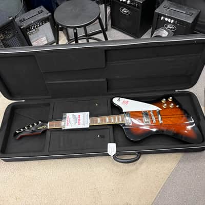 Epiphone Firebird Electric Guitar | 2022 | Vintage Sunburst | In-House Adjusted | Includes Roadrunner Case image 8
