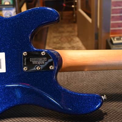 Ernie Ball Music Man Stingray Special HH Tectonic Blue Sparkle #0792 image 9