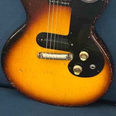 Vintage Gibson Melody Maker Singlecut 1960 1961 Sunburst Worn Les Paul Jr image 22