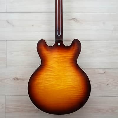 Gibson ES-335 Figured Semi-hollowbody Electric Guitar - Iced Tea #229 image 6