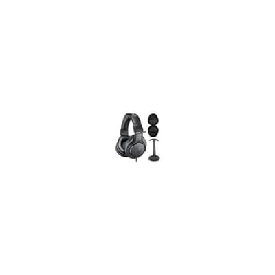 Audio-Technica ATH-M20X Studio Headphones (Black) with Knox Gear Stand and Case image 10