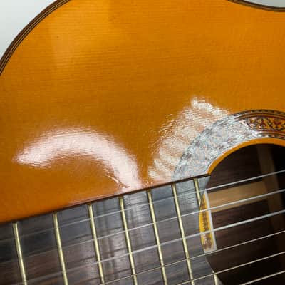 Aria Model A555 Classical Acoustic Guitar Made In Japan With Gig Bag image 8