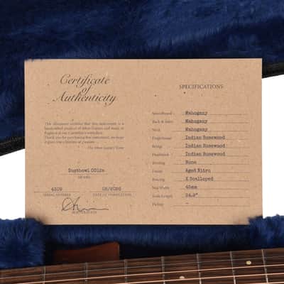 Atkin Dust Bowl 00 12-Fret Mahogany Natural w/Slotted Headstock (Serial #4309) image 9