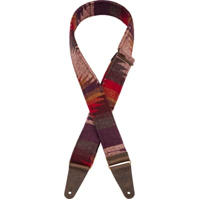 Fender Zion Strap 2" Purple Aztec - Strap for Guitars image 1