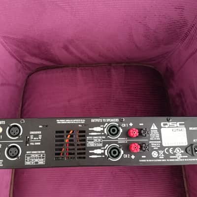QSC GX5 2-Channel Power Amplifier 2010s - Silver image 5