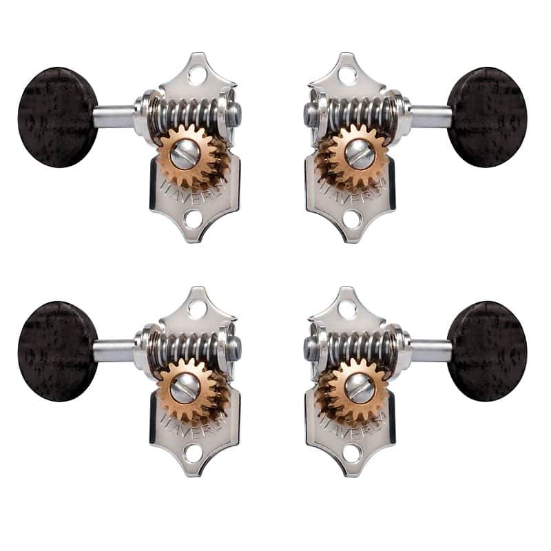 Waverly Ukulele Tuners, With ebony knobs image 1