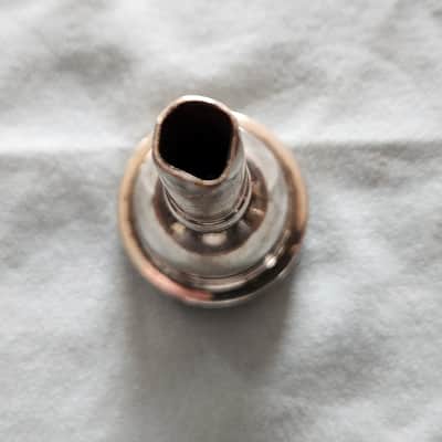 VINTAGE! Vincent Bach Corp. 12C Trombone Mouthpiece Silverplate Long Shank USA 1960s-70s image 7