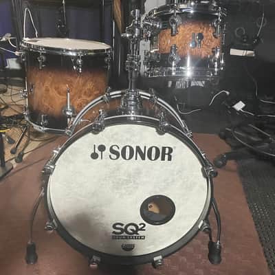Sonor SQ2 2015 - Walnut Brown Burst High Gloss image 3