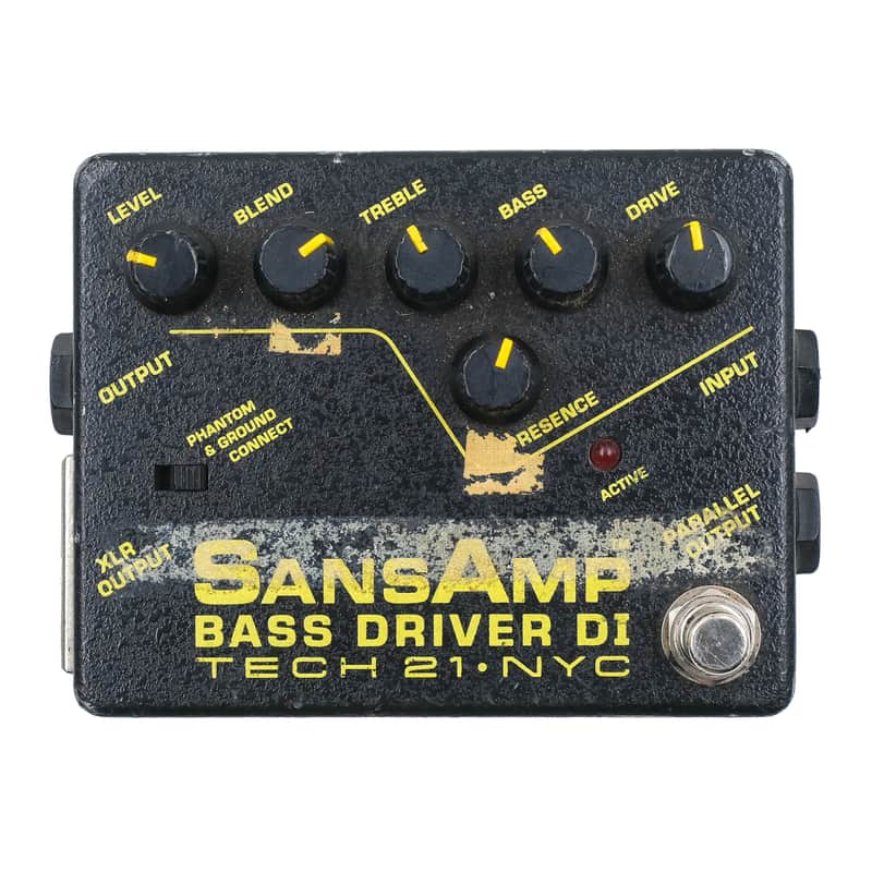 Tech 21 NYC SansAmp Bass Driver DI Owned by Deryck Whibley Of Sum 41 image 1