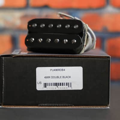 Gibson 496R Modern Classic Neck Humbucker Pickup - Black 4 Conductor image 2