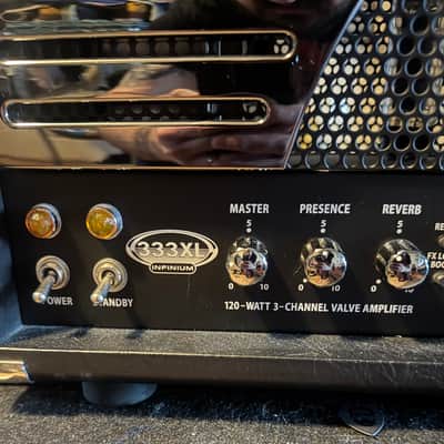 Bugera 333XL INFINIUM 120 watt Amp Head w/Footswitch image 2