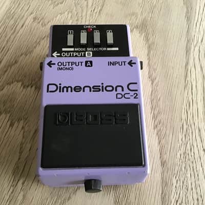 Boss DC-2 Dimension C (Blue Label) 1985 - 1989 - Purple image 7
