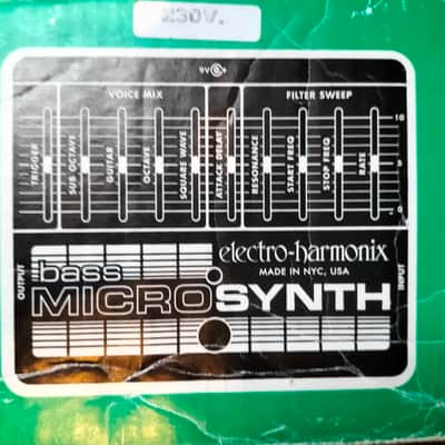 Electro-Harmonix Bass Micro Synth 2008 - Present image 6