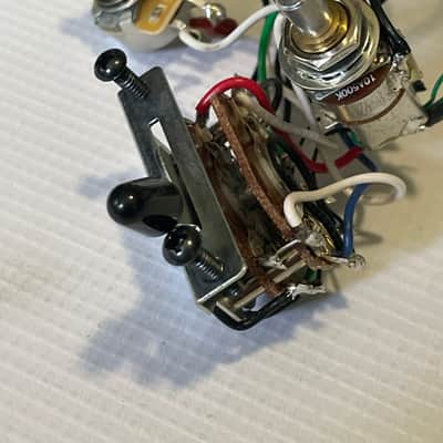 2020's Era MIM Charvel San Dimas Pro Mod So Cal Guitar Complete Electronics Wiring Volume Pot Jack image 6