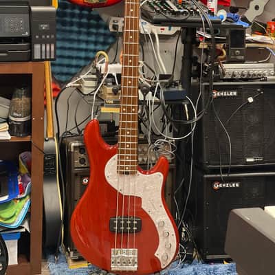 Fender American Deluxe Dimension iv 2014-15 Cayenne burst image 9