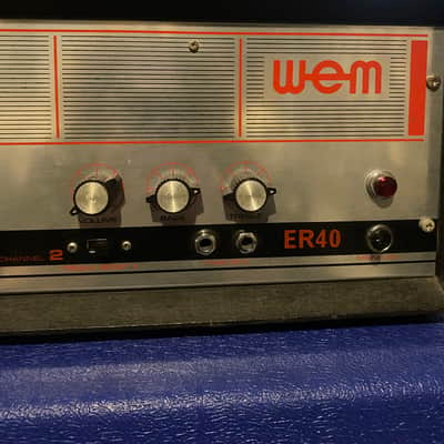 WEM ER40 Guitar Amplifier / Head 1960s image 3