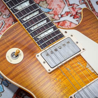GIBSON USA Custom Shop Ace Frehley '59 Les Paul Standard #124 "Dirty Lemon Frehley Burst" (2015) image 7