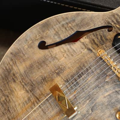 Unplayed! 2023 Gibson Custom Shop 1964 Reissue ES-335 M2M 3x P90 Semi-Hollow Electric Guitar Trans Ebony Black + COA OHSC image 4