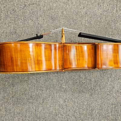 D Z Strad Cello - Model 600 - Cello Outfit w/ Case & Bow (Pre-owned) (4/4) image 11