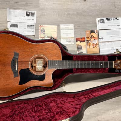 Taylor 320ce Dreadnought w/Cutaway - Mahogany w/ ES2 Electronics image 1