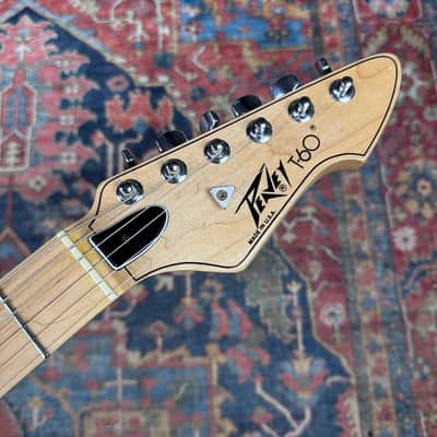 Peavey T-60 Ash Natural With Original Case - 1983 image 3