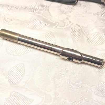 Vintage Buescher Aristocrat Flute with Case Selmer Era Lot 82-453 image 11