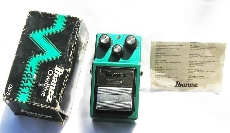1981 Ibanez OD-9 Metallic Green Mint in the Box Fuzz image 1