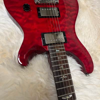 PRS McCarty 1998 - Quilted Scarlet Red 10 top Birds image 2