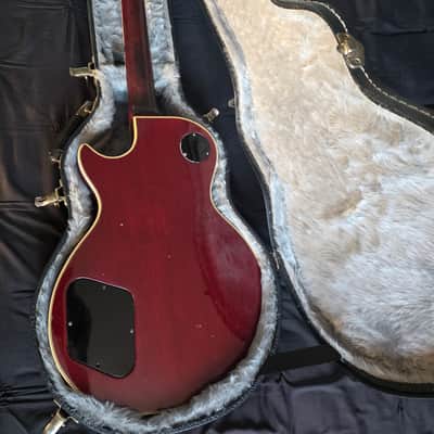 Gibson Les Paul Custom 1976 - wine red image 15