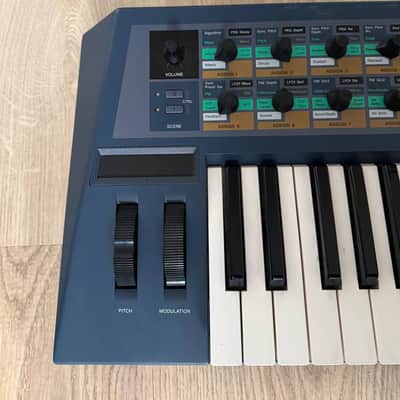 Yamaha AN1x Virtual Analog Synthesizer 1997 - Blue image 3
