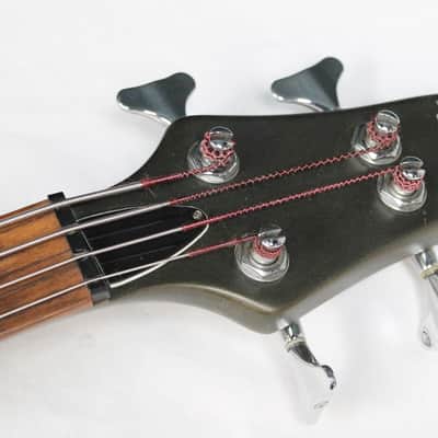 Ibanez EDB500 Ergodyne 4-String Bass Guitar, Luthite Body Metallic Gray! #4190 image 3
