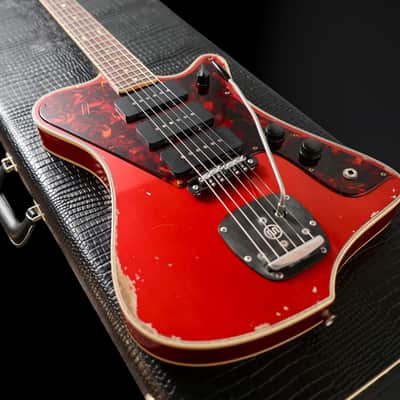 Castedosa El Halcón Baritone - 2025 - Aged, Trans Candy Apple Red. Ron Ellis JM Pickups. NEW, (Authorized Dealer) - image 5