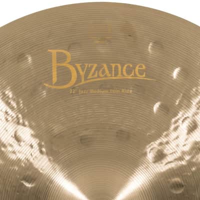 Meinl Byzance Jazz Medium Thin Ride Cymbal 22" image 4