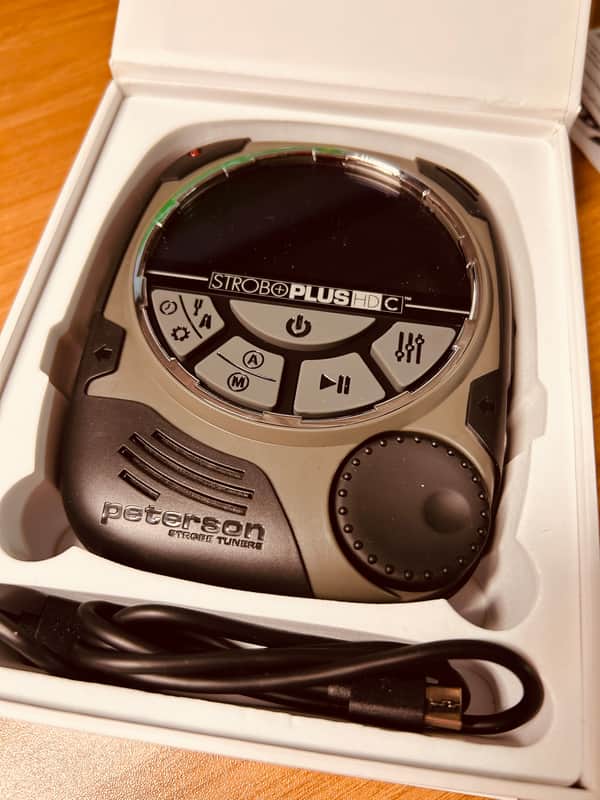 Peterson SP-1 StroboPlus HD Chromatic Strobe Tuner Black image 1